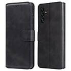 Skalo Samsung A13 5G Klassiskt Plånboksfodral Svart