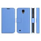 Mobilplånbok 2-kort Galaxy S4 (GT-i9500) Blå