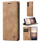 CASEME Plånboksfodral Galaxy S23 Brun