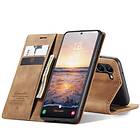 CaseMe Smart Magnet FlipCase Galaxy S23 Plus Brun