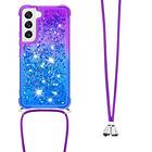 Skalo Samsung S23 Kvicksand Glitter Mobilhalsband