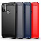 Skalo Moto G50 Armor Carbon Stöttåligt TPU-skal