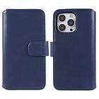 Nordic Covers iPhone 14 Pro Max Fodral Essential Leather Heron Blue