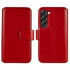 Nordic Covers Galaxy S23 Plus Fodral Essential Leather Poppy Red