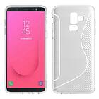 S Line silikon skal Galaxy J8 2018 (SM-J800F) Transparent