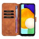 DG-Ming mobilplånbok 3-kort Galaxy A03s Brun