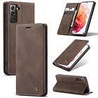 CaseMe Smart FlipCase Galaxy S22 Plus Coffee