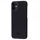 Pitaka Apple iPhone 12 Mini Skal MagEZ Case Svart/Grå Twill