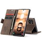 CaseMe Smart Magnet FlipCase Galaxy S23 Ultra Coffee