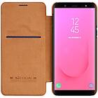 Nillkin Qin FlipCover Samsung Galaxy J8 2018 (SM-J800F) Brun