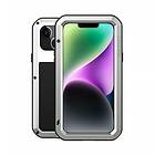 LOVE MEI Powerful skal Apple iPhone 14 Plus Silver