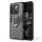 Skalo OnePlus 10T 5G Armor Hybrid Metallring skal Svart