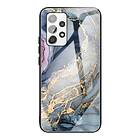 Skalo Samsung A53 5G Marmor Härdat Glas TPU-skal Motiv 2