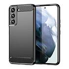Borstat silikon skal Galaxy S23 Plus Svart
