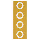Horredsmattan Plastmatta Circus Plastic Mustard 200x70 15144-A200