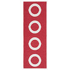 Horredsmattan Plastmatta Circus Plastic Red 100x70 15102-A100