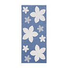 Horredsmattan Plastmatta Flower Plastic Blue 70x100 11403-A100