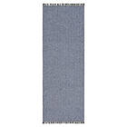 Horredsmattan Flatvävd Teppe Colette Cotton Blend Blue 100x70 50203-A100
