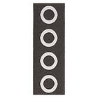 Horredsmattan Plastmatta Circus Plastic Black 50x70 15114-A050
