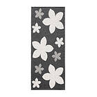 Horredsmattan Plastmatta Flower Plastic Black 150x250 11414-D250