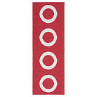 Horredsmattan Plastmatta Circus Plastic Red 450x70 15102-A450
