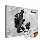 Arkiio Anslagstavla Scandinavian Beauty [Cork Map] 90x60 A3-Pinnwand677xl