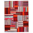 Arkiio Persisk Patchworkmatta Flerfärgad 176x233cm Handknuten