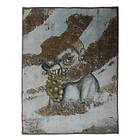 Arkiio Persisk Matta Vintage 80x109 Handknuten Vintagematta Creme/Brun 751820