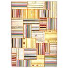 Arkiio Persisk Patchworkmatta Flerfärgad 163x236cm