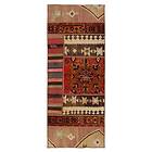 Arkiio Persisk Patchworkmatta Kelim Shiraz/Azerbajdzjan 80x196 Handknuten 751184