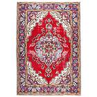 Arkiio Persisk Matta Tabriz Vintage Original 198x290 Handknuten Vintagematta 752134