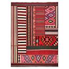 Arkiio Persisk Patchworkmatta Kelim Shiraz/Azerbajdzjan 163x229 Handknuten 751176