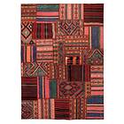 Arkiio Persisk Patchworkmatta Shiraz/Azerbajdzjan 162x228 Handknuten 162x22 750995