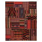 Arkiio Persisk Patchworkmatta Kelim Shiraz/Azerbajdzjan 159x204 Handknuten 751173