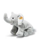 Steiff Floppy elefant Trampili grå liggande, 20 cm