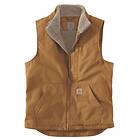 Carhartt M's Washed Duck Lined Mock Neck Vest ® Brown (L)