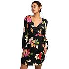 Billabong Hot Romance Long Sleeve Short Dress (Dam)