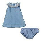 Levi's Kids Smocked Collar Sleeveless Short Dress Blå 6 Months Flicka