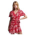 Superdry Vintage Mini Wrap Dress (Dam)