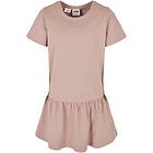 Urban Classics Valance Short Sleeve Short Dress Rosa 146-152 cm Flicka