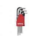 Yato yt-0506 Hexagonal Wrench with Ball 9pcs CRV Long 1.5 10 mm