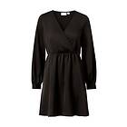 Vila Ellette Wrap Long Sleeve Dress (Dam)