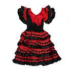 Flamenco Vs-nro Dress Röd 4 Years Flicka