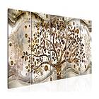 Arkiio Tavla Tree And Waves Brown 5 delar and (5 Parts) 200x80 A3-N7182-DKX