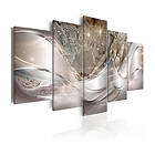 Arkiio Tavla SparklIng Dandelions Beige Wide 5 delar Sparkling (5 Parts) 100x50 A3-N7768