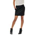 Only Base Faux Leather Skirt (Dame)