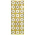 Brita Sweden Flower matta sun (gul) 70x150 cm
