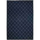 Chhatwal & Jonsson Diamond Teppe 230x336 cm Blue melange-off white