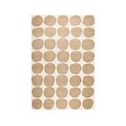 Chhatwal & Jonsson Dots matta light khaki/light beige, 180x270 cm