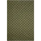 Chhatwal & Jonsson New Geometric matta 234x323 cm Green melange-off white